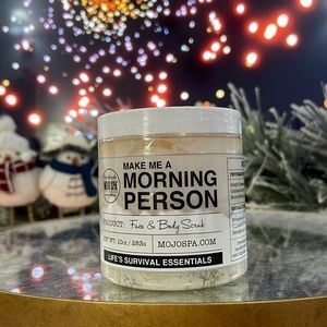 Mojo Spa Make Me a Morning Person Face & Body Scrub - 10 oz